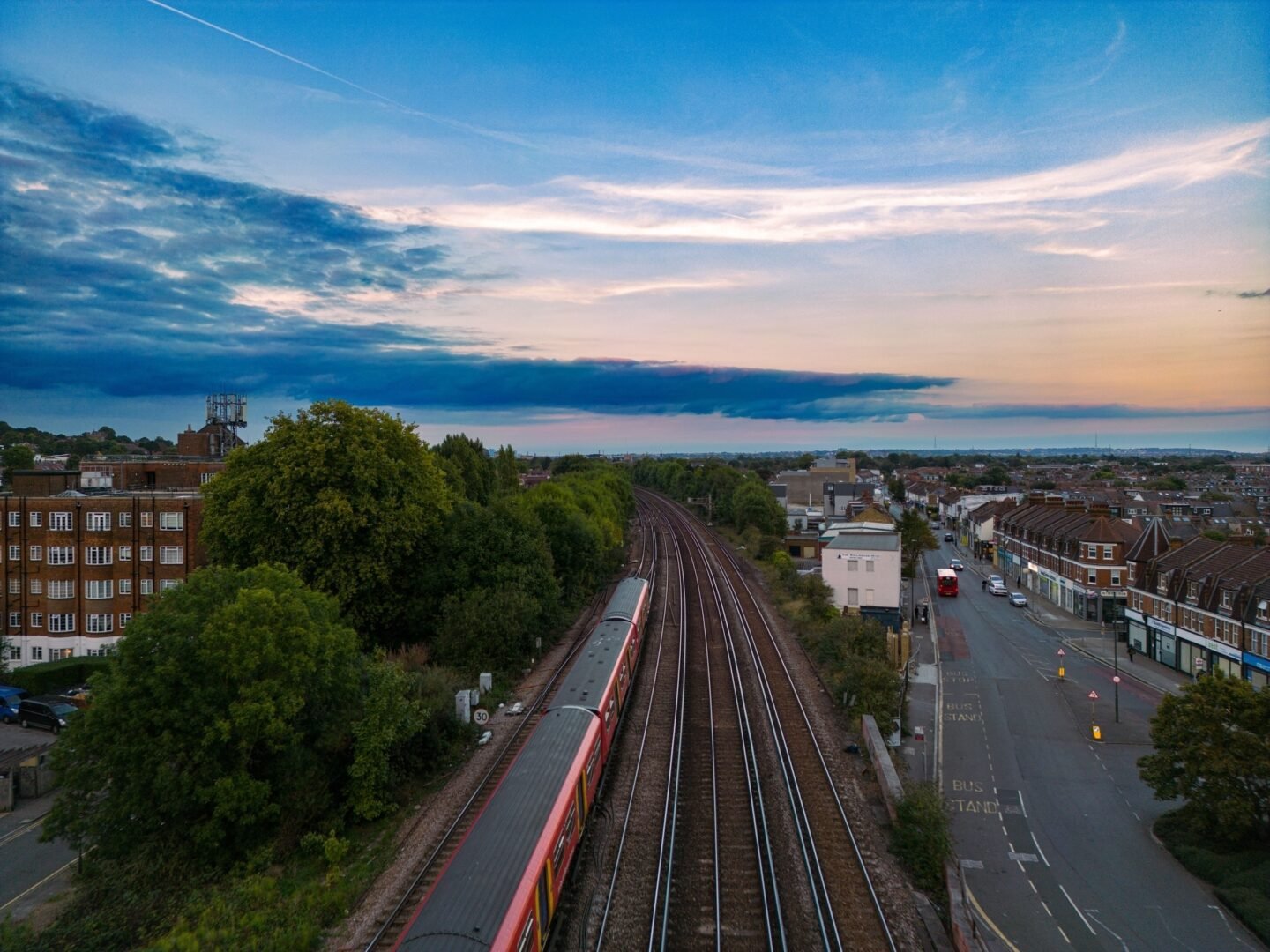 aerial-view-of-train-rails-at-raynes-park-3